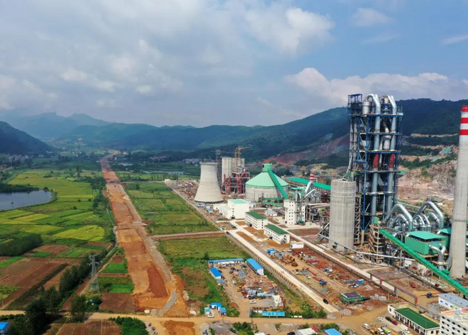 華新水泥（黃石）有限公司10000t/d水泥線項(xiàng)目